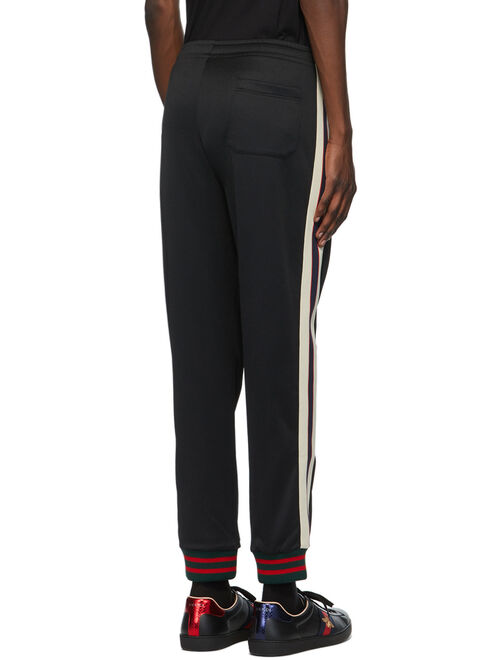 Gucci Black Technical Jersey Lounge Pants