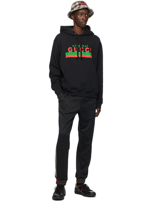 Gucci Black Technical Jersey Lounge Pants