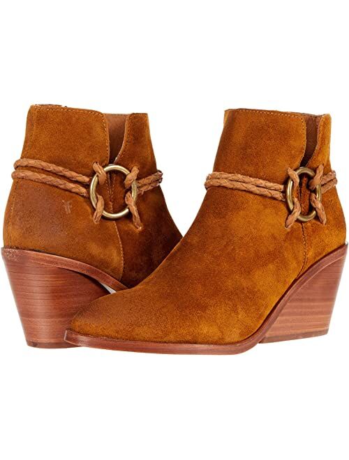 FRYE Women's Serena Braided Harness Booties