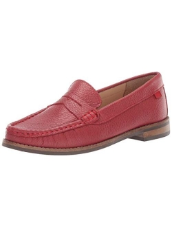 Unisex-Child Leather Boys/Girls Casual Comfort Slip on Moccasin Penny Loafer Driving Style