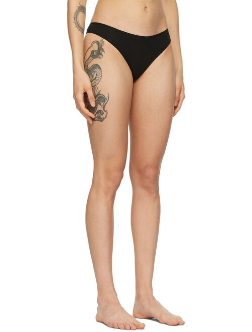 Baserange Black Enna Thong