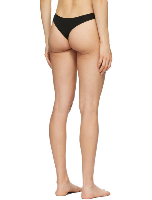 Baserange Black Enna Thong