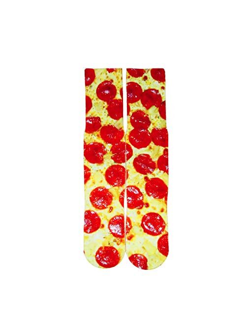 Men's Funny Socks Crazy Fashion 3D Printed Custom Novelty Crew Unisex Socks