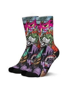 Lencenser Crazy Socks for mens novelty socks for mens Funny Socks,anime socks and Crazy socks Christmas Gifts for men