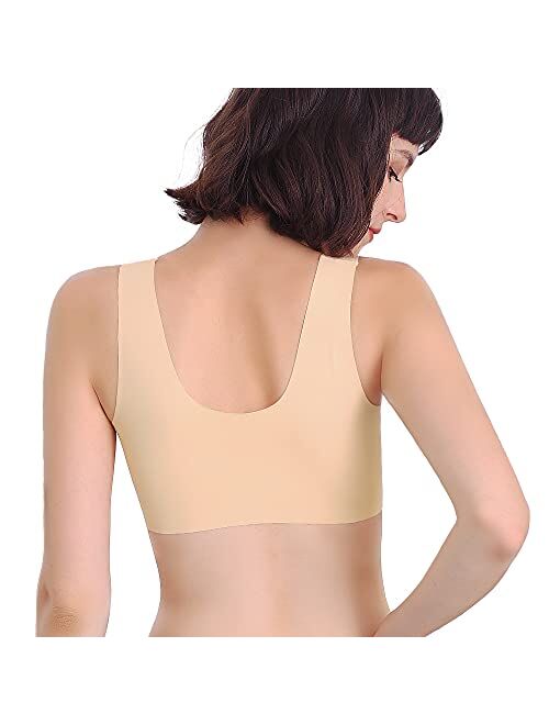 FallSweet Padded T Shirt Bras for Women Push Up Comfort Underwire