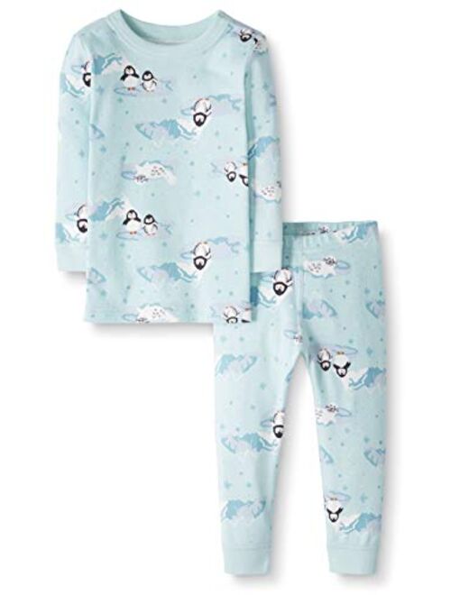 Moon and Back by Hanna Andersson Kids' Organic Holiday Family Matching 2 Piece Pajama Set