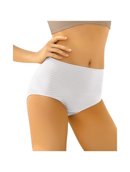 Leonisa high waist brief underwear for women - Super comfy classic panties -