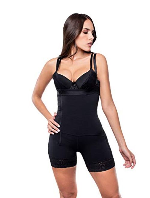 Fajas Milia Milia Women's Fajas Colombianas Strapless Body Shaper Seamless Zipper for Dress - 2313