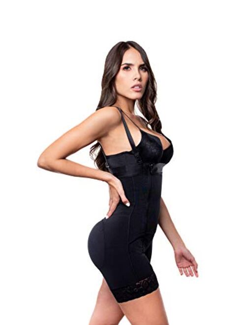 Fajas Milia Milia Women's Fajas Colombianas Strapless Body Shaper Seamless Zipper for Dress - 2313