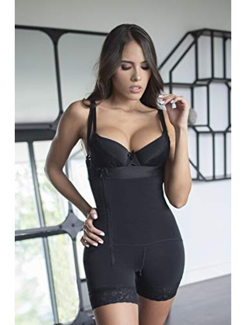 Fajas Milia Milia Women's Fajas Colombianas Strapless Body Shaper Seamless Zipper for Dress - 2313