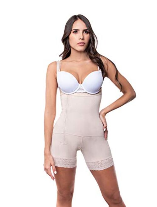 Fajas Milia Milia Women's Fajas Colombianas Strapless Body Shaper Seamless Zipper for Dress - 2313