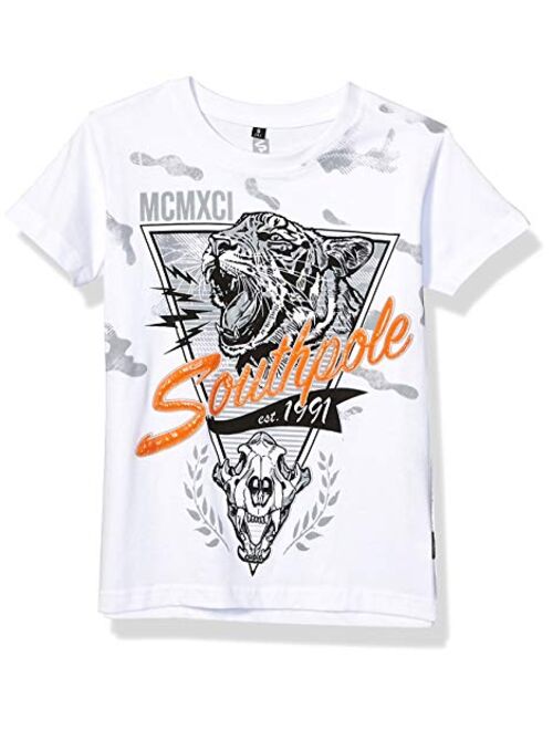 Southpole Boys' Little Classic Graphic Tee