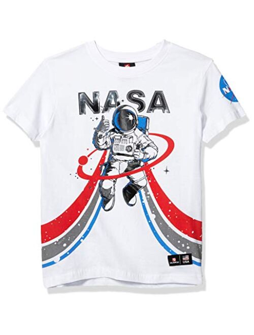 Southpole Boys' Big NASA Collection Fashion Tee Shirt (Short & Long Sleeve)