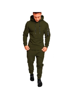 Mens New Sets Camouflage Autumn Running Casual Jogger Tracksuit Men Sweatshirt Sports Set Gym Zipper Slim Fit Male Sport Suit