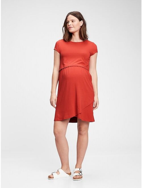 GAP Maternity Overlay Nursing Dress