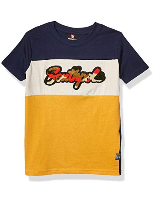 Southpole Boys' Short Sleeve Chenille Tee