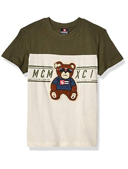 Southpole Kids' Big Boys' Short Sleeve Chenille Tee