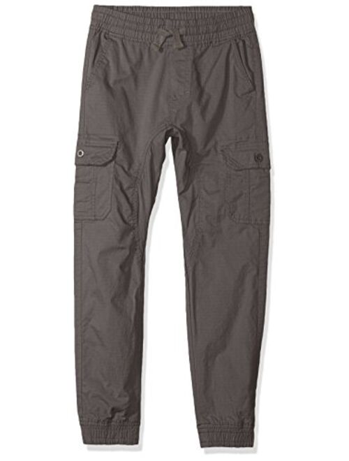 Southpole Boys' Big Washed Stretch Ripstop Cargo Jogger Pants