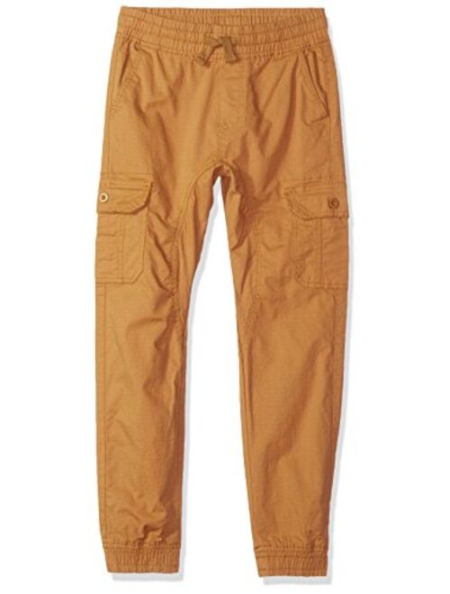 Southpole Boys' Big Washed Stretch Ripstop Cargo Jogger Pants