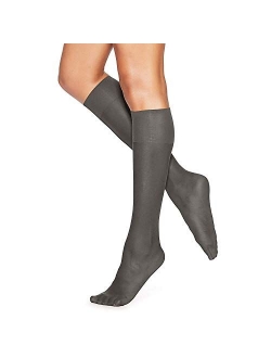 Womens Silk Reflections Knee Highs Sheer Toe 6-Pack