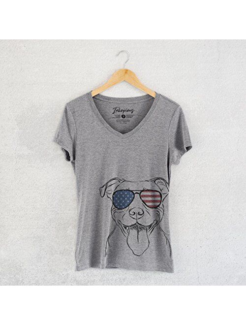 Inkopious Patriotic Major The Pitbull Triblend T-Shirt