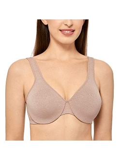 Women's Minimizer Seamless Full Coverage Underwire Non Padded Bra