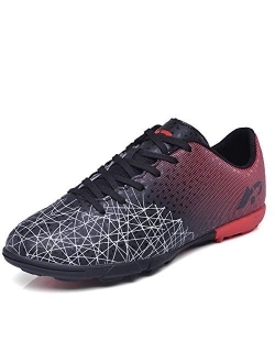 WELRUNG Men's Women's TF Sports Soccer Cleats Training Shoes Non-Slip Wear Resistant for Children