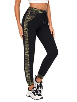 Women's Drawstring Casual Joggers Pants with Pockets