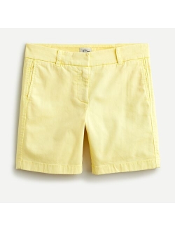 7" stretch chino short