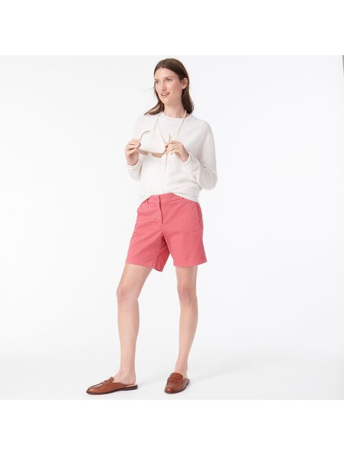 J.Crew 7" stretch chino short