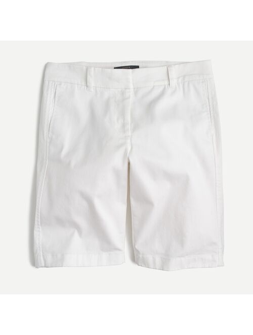 J.Crew 10" bermuda stretch chino short