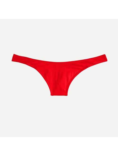 J.Crew Women's 1989 high-leg bikini bottom