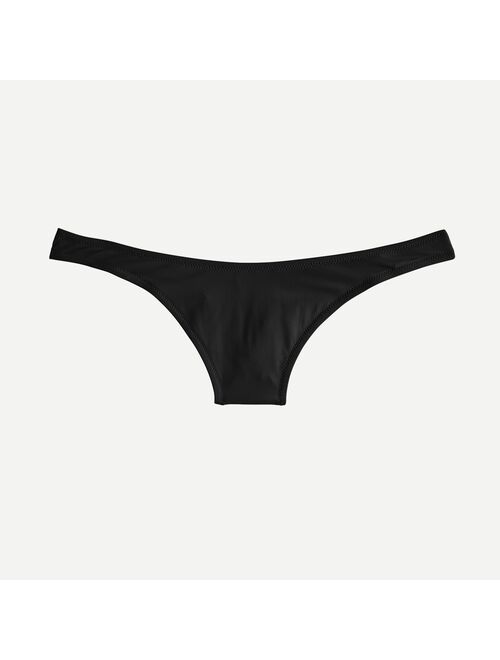 J.Crew Women's 1989 high-leg bikini bottom