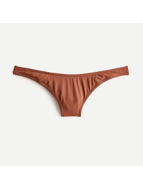 J.Crew Women's 1989 high-leg bikini bottom