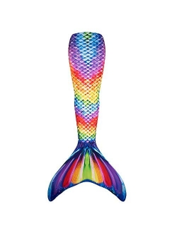 Mermaid Tails for Swimming - Authentic Mermaid Training Swimwear - Wear-Resistant Mermaid Tails for Adults - Big Mermaid Tail for Grownups - NO Monofin, Available