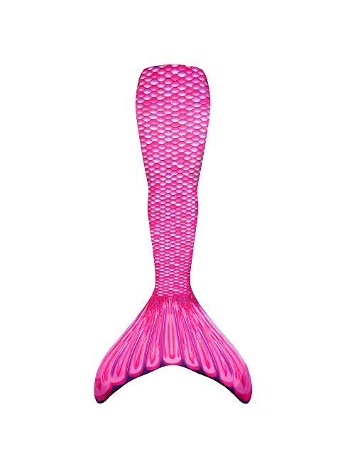 Fin Fun Mermaid Tails for Swimming - Authentic Mermaid Training Swimwear - Wear-Resistant Mermaid Tails for Adults - Big Mermaid Tail for Grownups - NO Monofin, Available