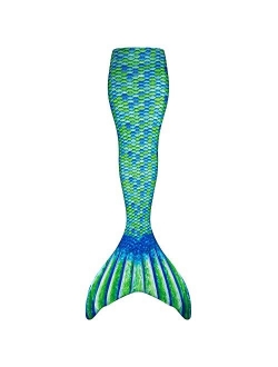 Mermaid Tails for Swimming - Authentic Mermaid Training Swimwear - Wear-Resistant Mermaid Tails for Kids - Children Mermaid Tail for Girls and Boys - NO Monofin,