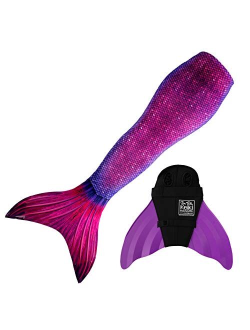 Sun Tail Mermaid Designer Mermaid Tail + Monofin for Swimming