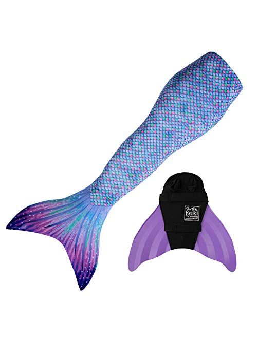 Sun Tail Mermaid Designer Mermaid Tail + Monofin for Swimming