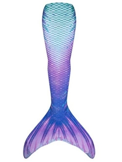 Limited Edition Wear-Resistant Mermaid Tail for Swimming, Kids and Adults,NO Monofin, for Girls and Boys