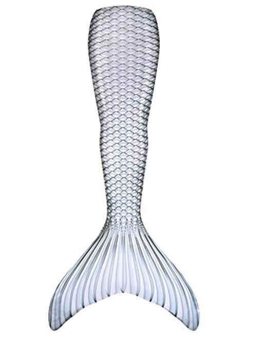 Fin Fun Limited Edition Wear-Resistant Mermaid Tail for Swimming, Kids and Adults,NO Monofin, for Girls and Boys