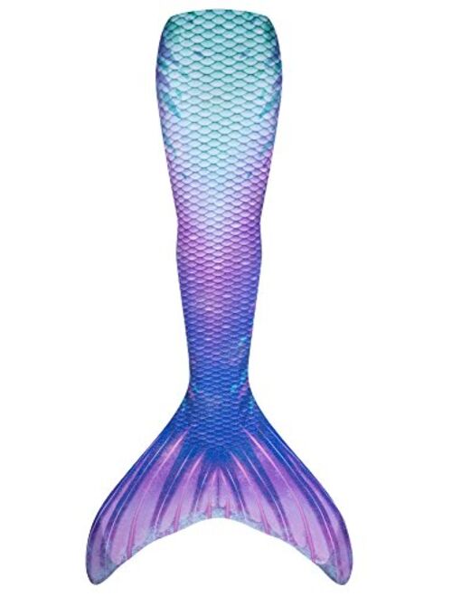 Fin Fun Limited Edition Wear-Resistant Mermaid Tail for Swimming, Kids and Adults,NO Monofin, for Girls and Boys