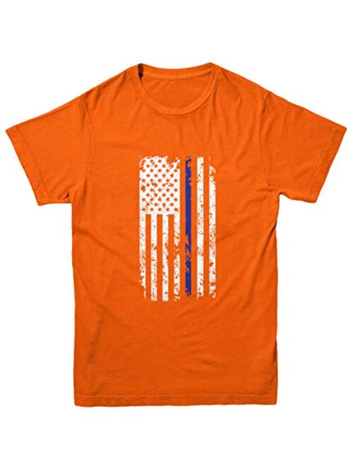 Haase Unlimited Blue Line American Flag - Support Police Youth T-Shirt