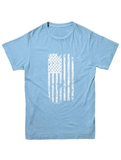 Haase Unlimited White American Flag - Distressed Youth T-Shirt