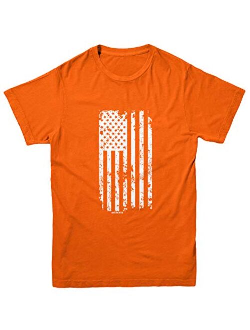 Haase Unlimited White American Flag - Distressed Youth T-Shirt