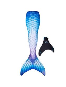 Limited Edition Mermaid Tail for Swimming for Girls, Kids, Women, Teen and Adults with Monofin