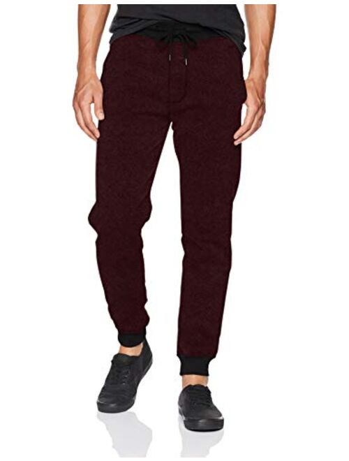 Southpole Men's Basic Fleece Jogger Pant-Reg and Big & Tall Sizes