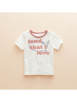 Kids 4-8 Little Co. by Lauren Conrad Organic Patriotic Tee