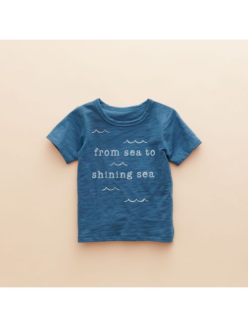 Kids 4-8 Little Co. by Lauren Conrad Organic Patriotic Tee