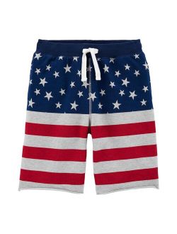 Boys 4-14 OshKosh B'gosh American Flag Patriotic Shorts